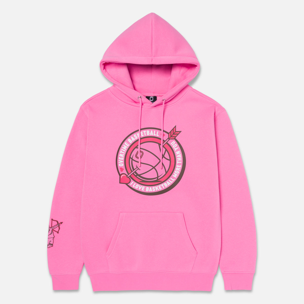 Overtime I Love Basketball Hoodie