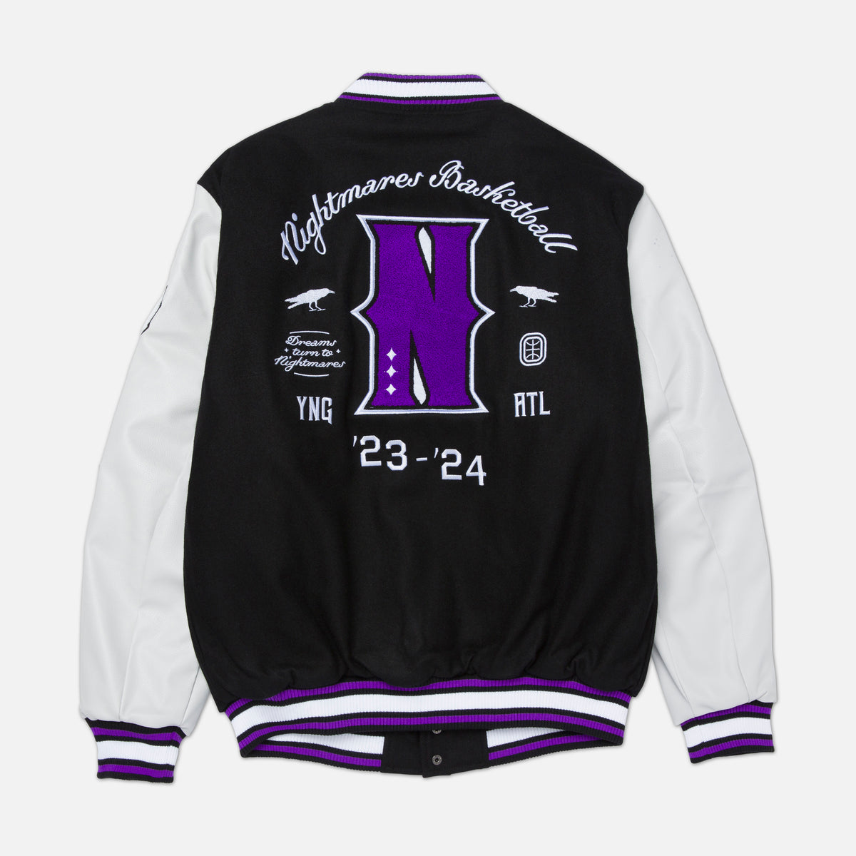 Overtime Nightmares Varsity Jacket – OVERTIME
