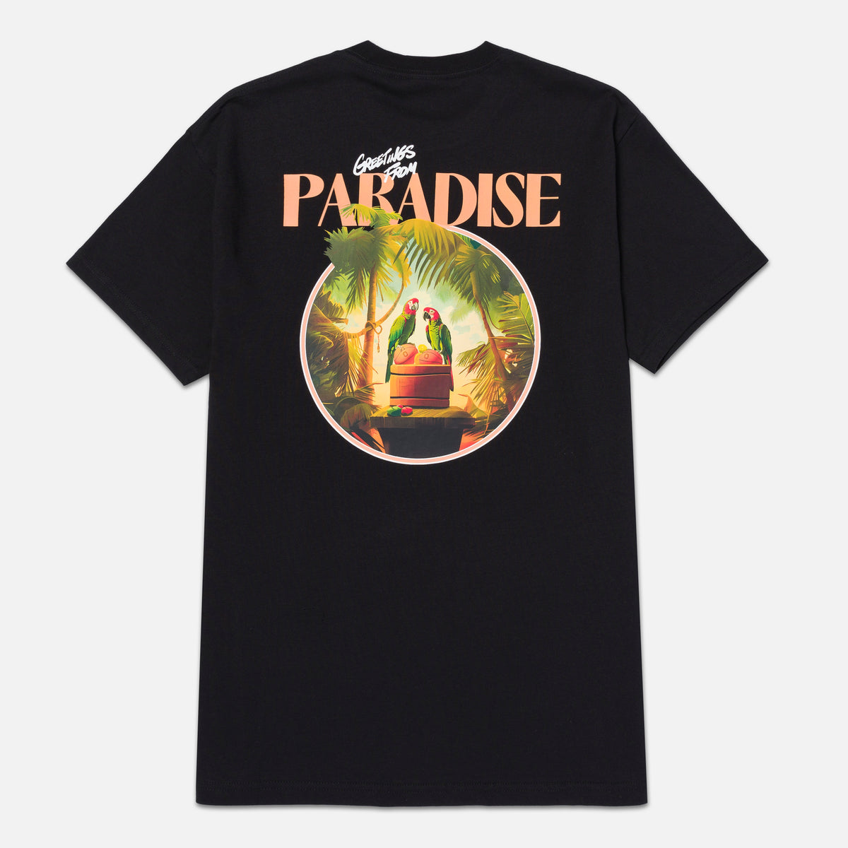 Overtime Paradise Parrot Tee – OVERTIME