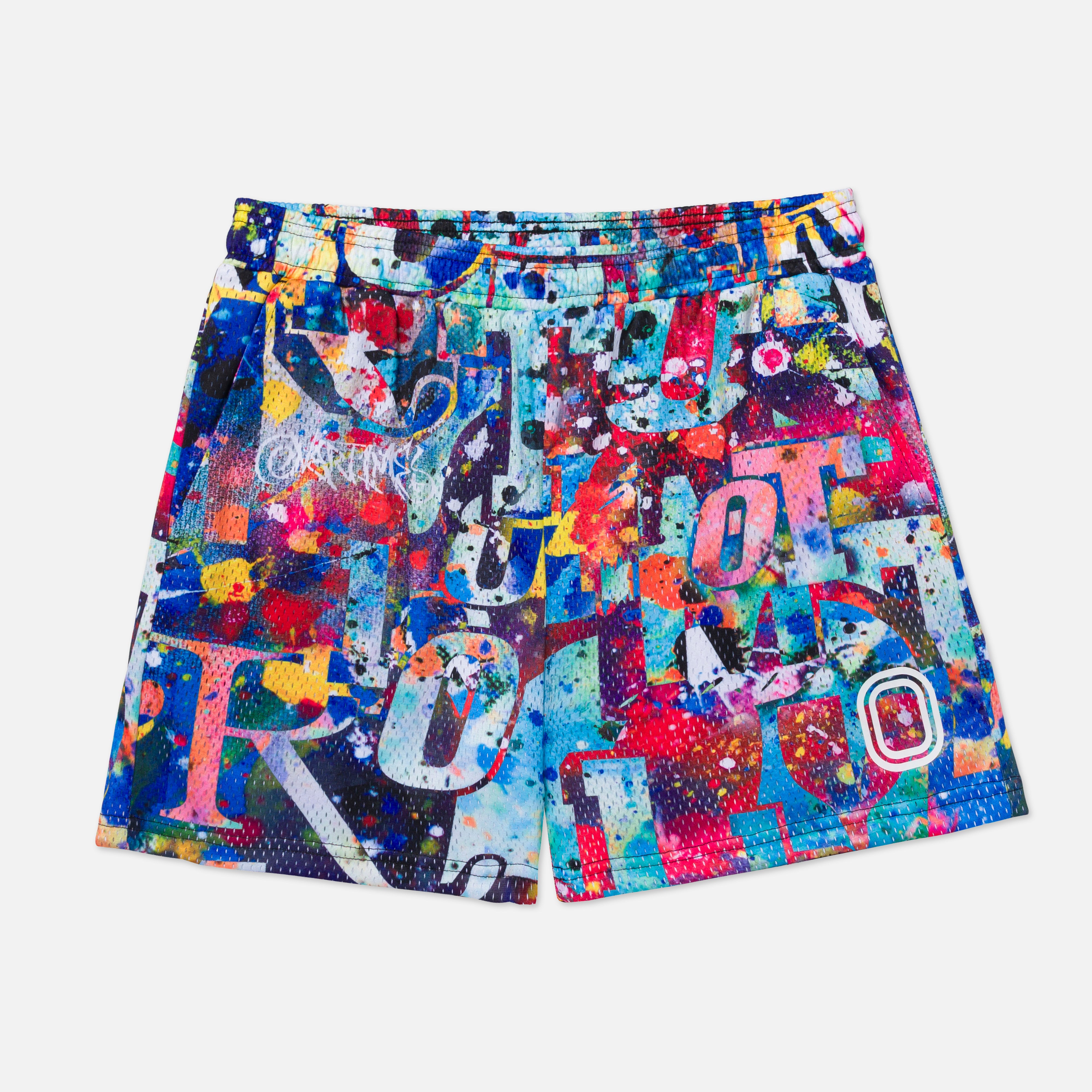 Vandal Paint Mesh Shorts – OVERTIME