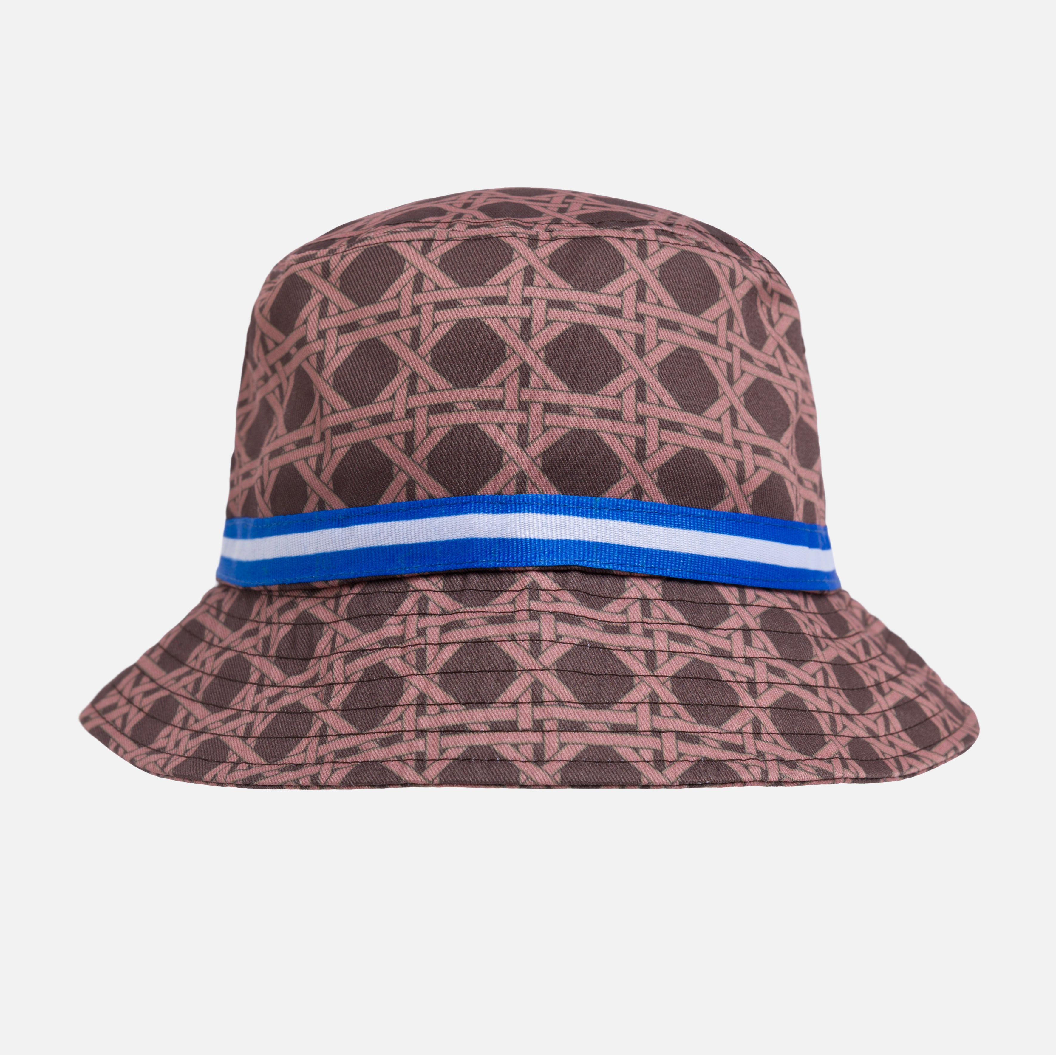 Brown Bucket Hat with Logo Pattern Bucket Hat - Brown | Triple Threat NZ main image 4
