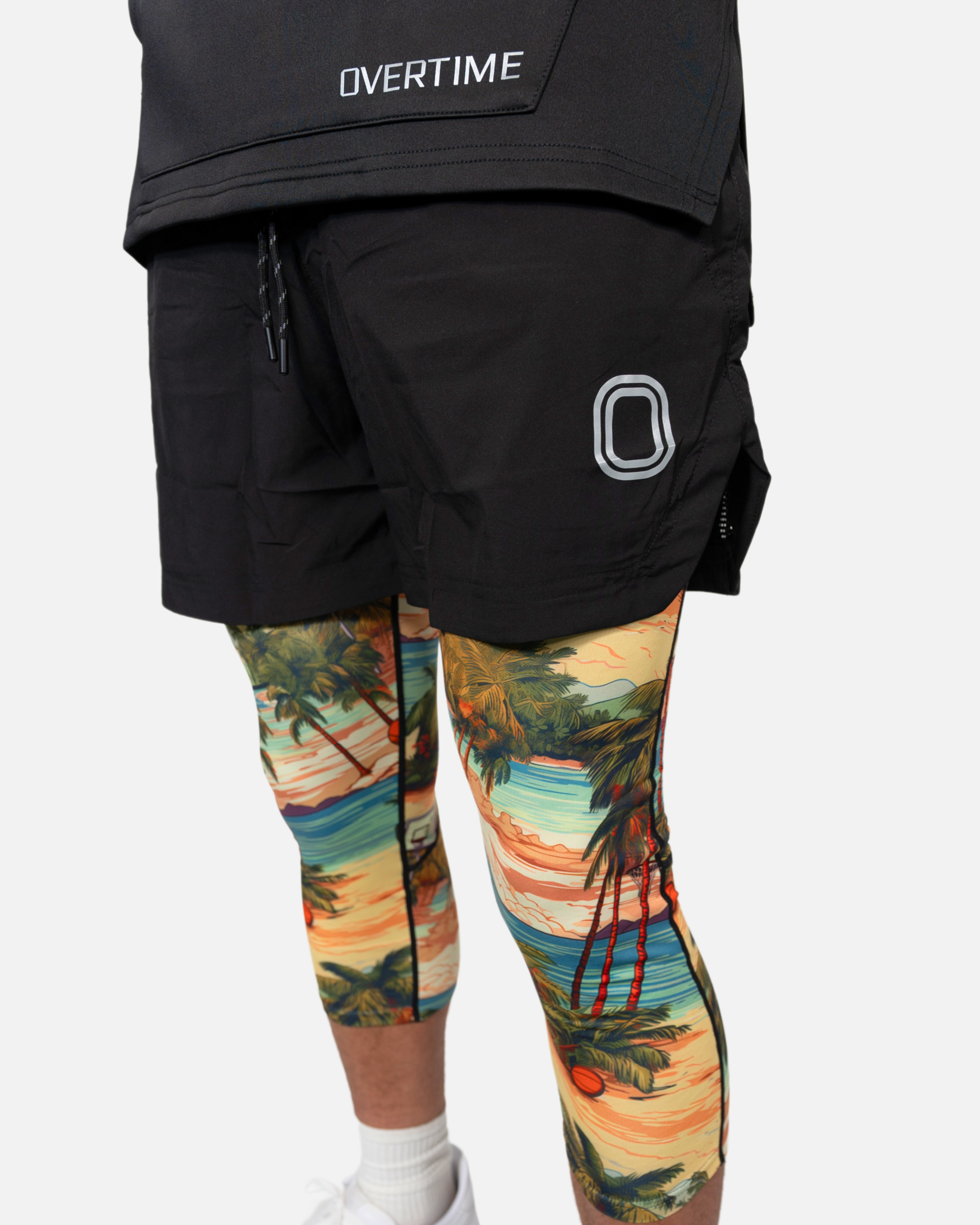 OT PSD Paradise 3/4 Compression Tights