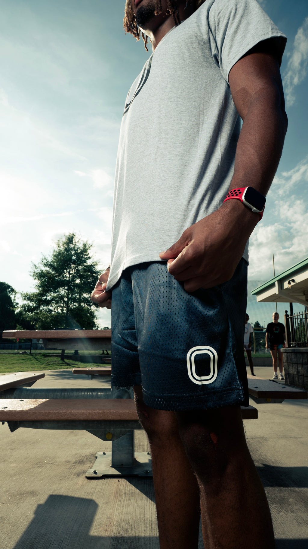 Kids OT Classic Tie Dye Mesh Shorts