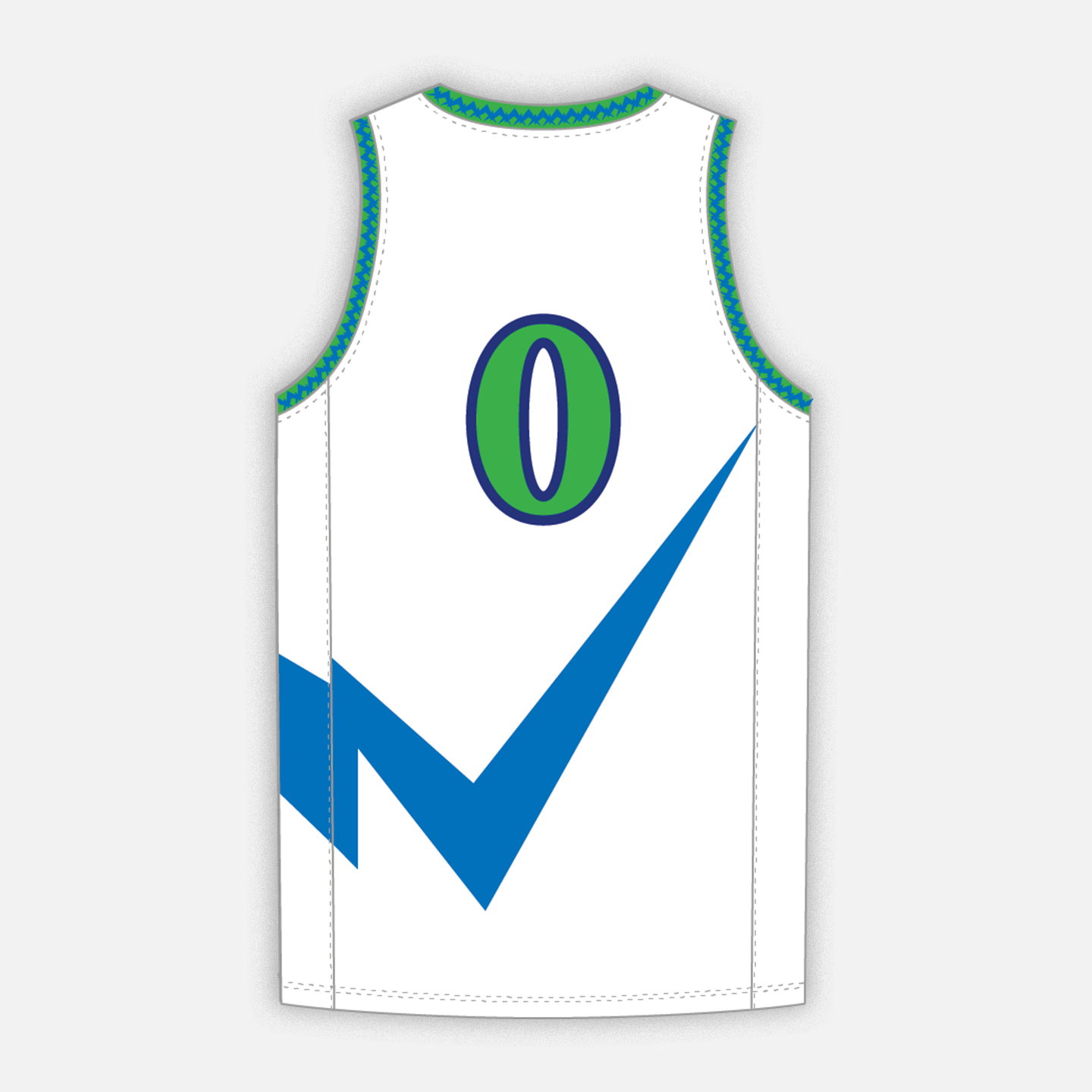 Blue Checks adidas Jersey