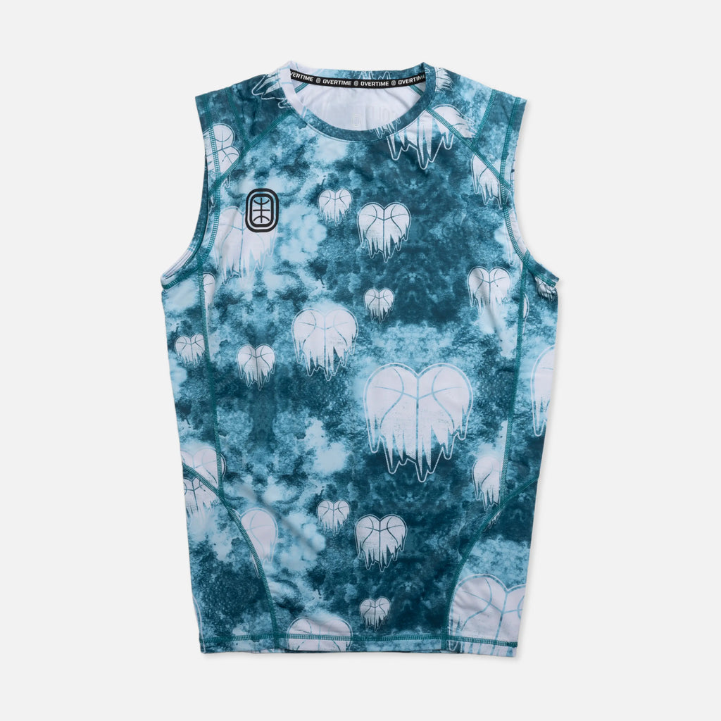 Cold Hearts Valid Compression Hearts Sleeveless Tank
