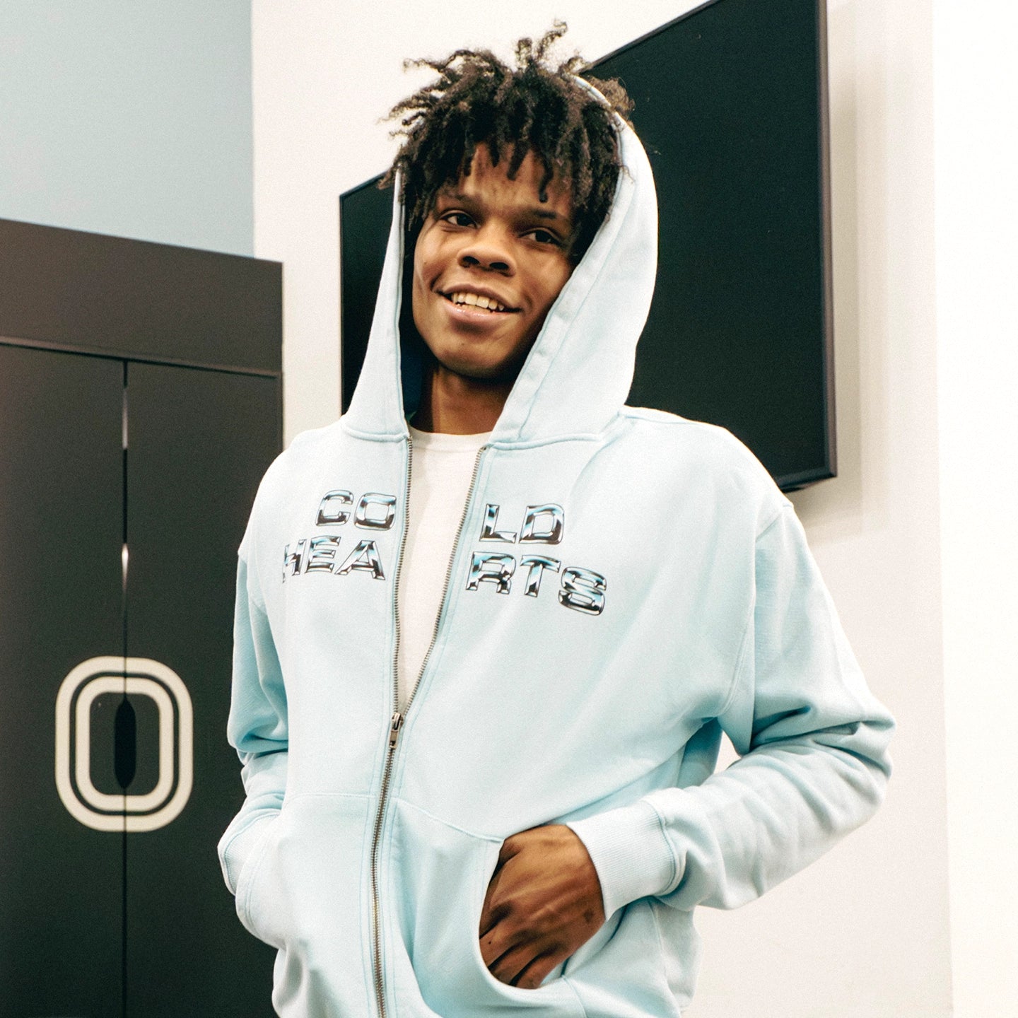 Cold Hearts Badge Hoodie