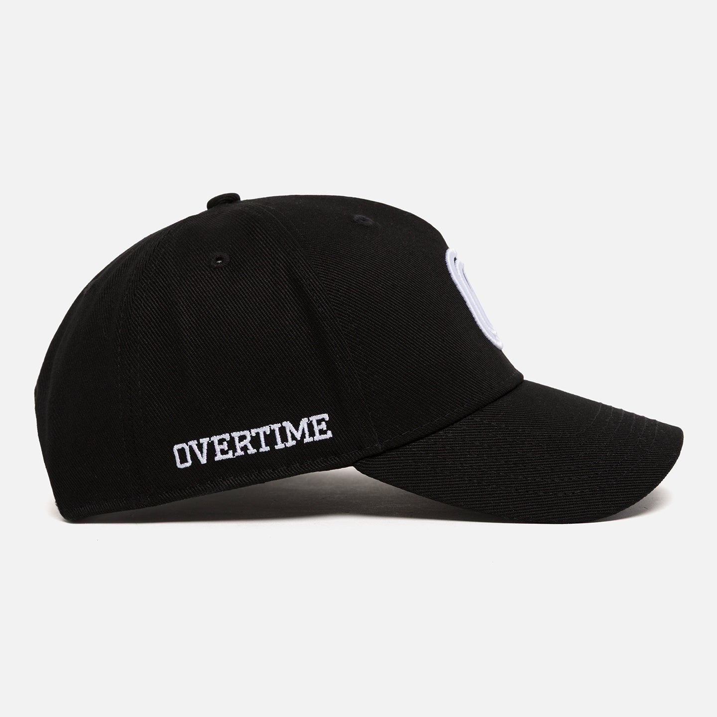 Black cap with a white "O"logo