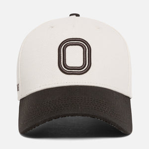 White and grey cap