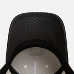 Hat with grey brim