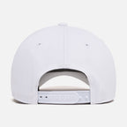 White cap with a white snapback