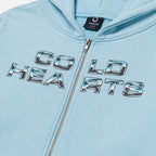 Kids Cold Hearts Badge Hoodie