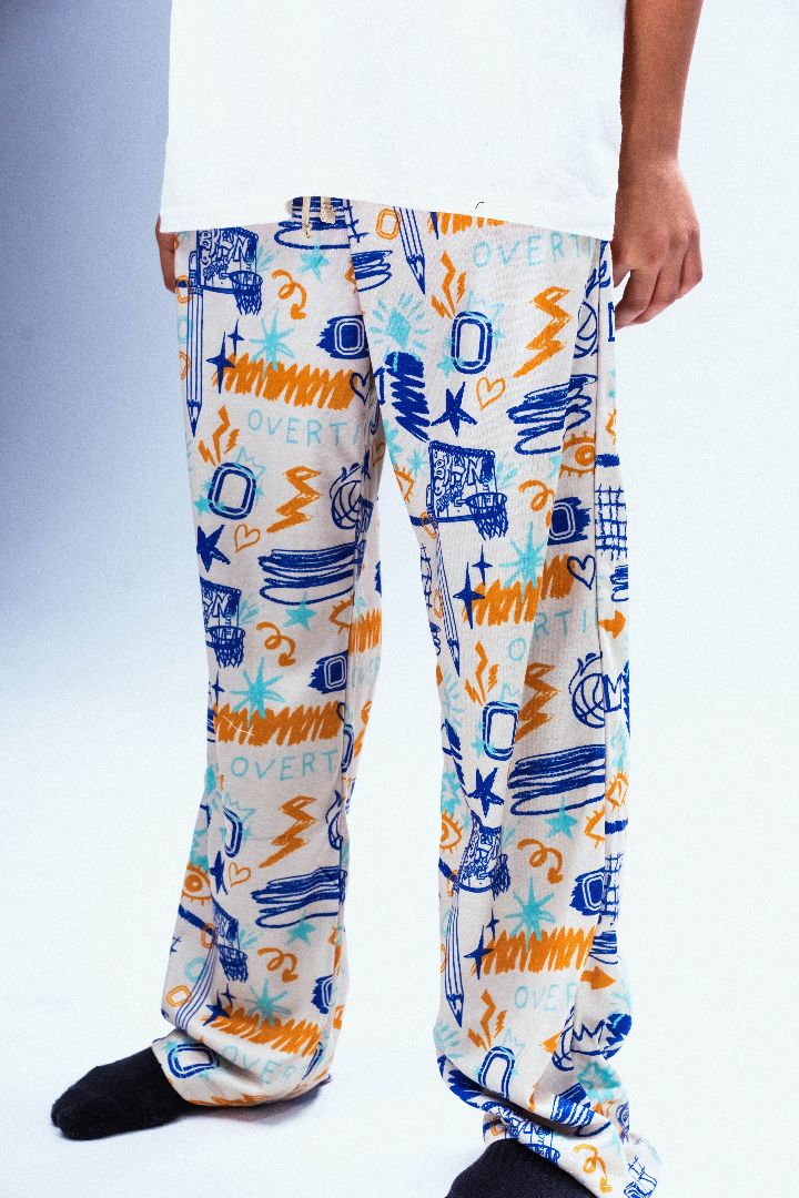 Kids Scribble Pajama Pants