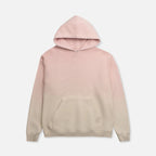 Gradient pink and beige hoodie