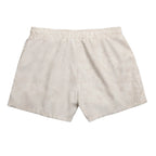Beige shorts on a white background