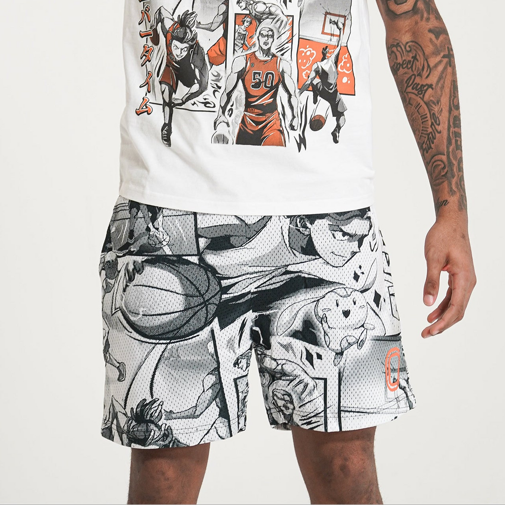 Overtime Elite | WEBTOON Collage Shorts