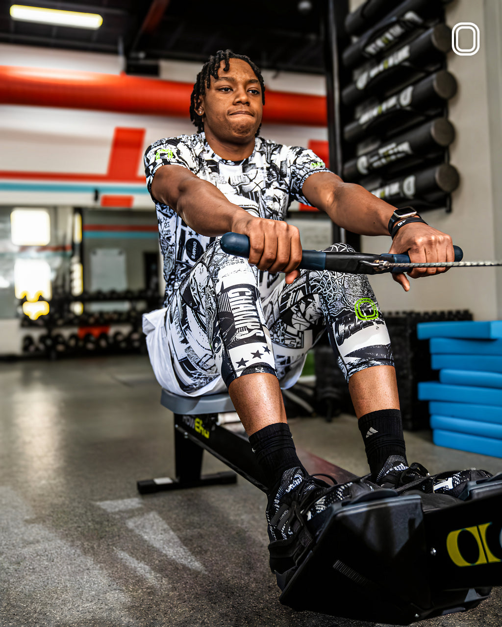 Kids Valid Vintage 3/4 Compression Tights