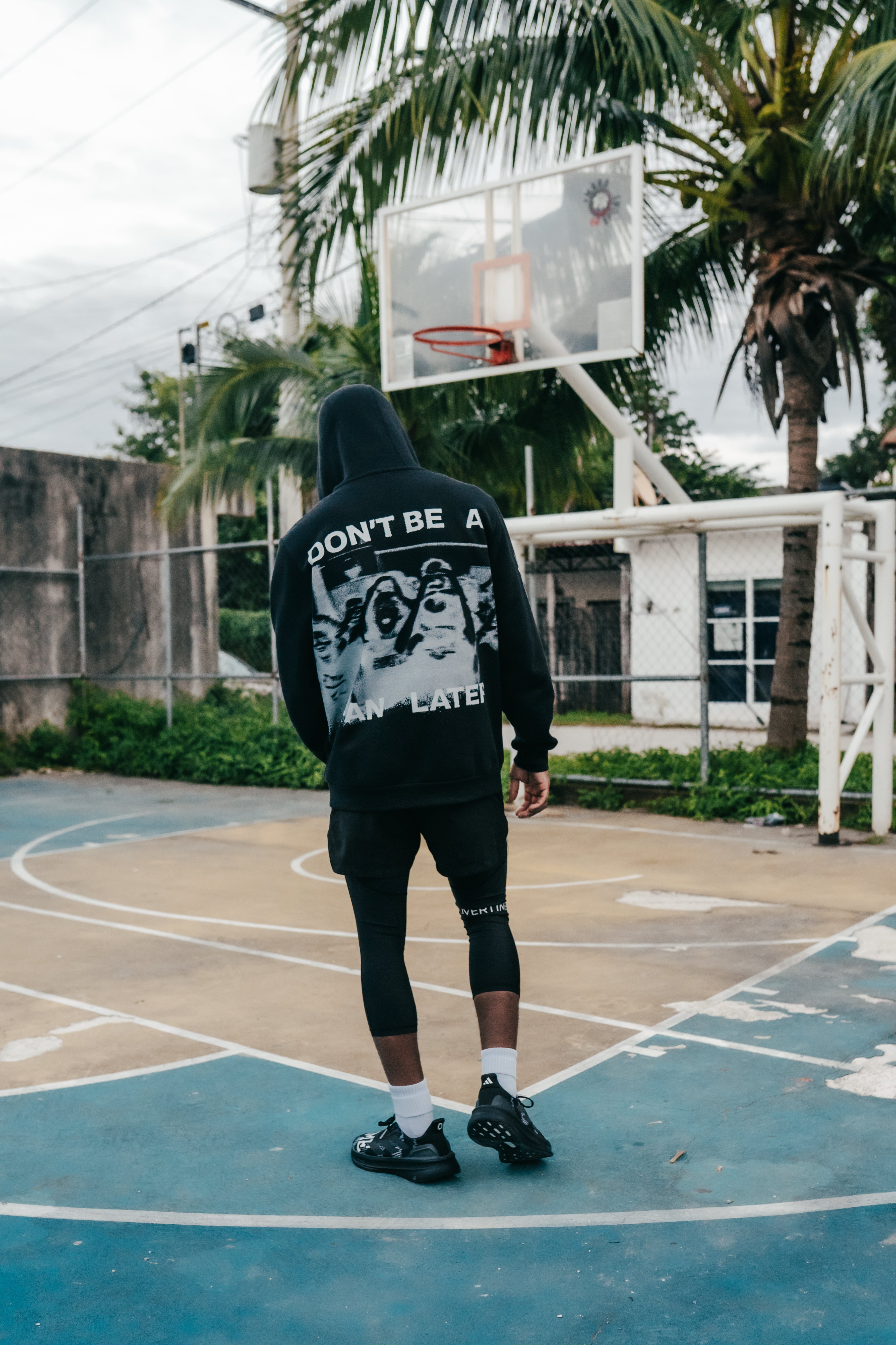 OT x adidas Don't Be A Fan Later Graphic Hoodie – OVERTIME