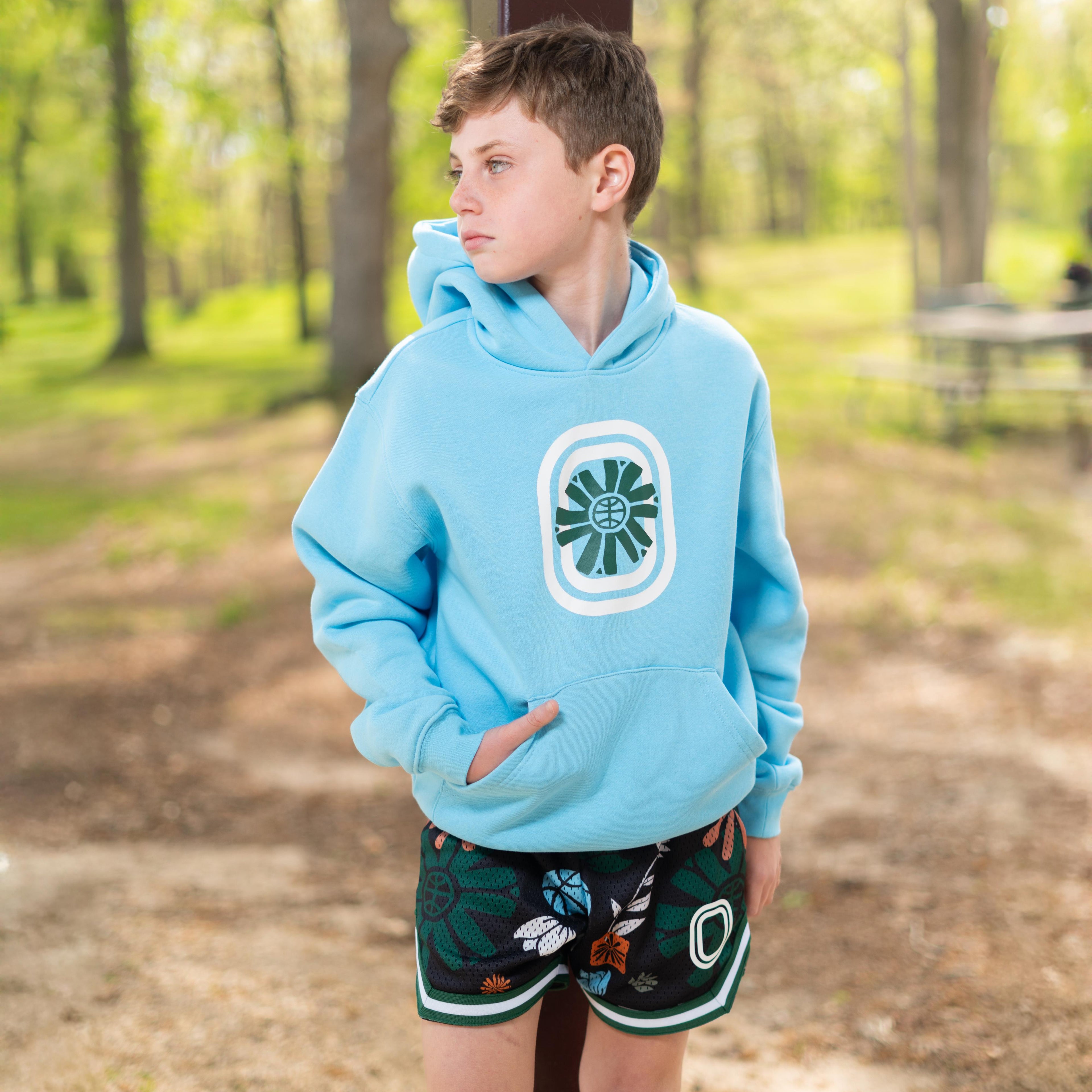 Kids HIP Floral Mesh Shorts