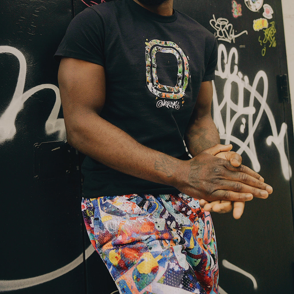 Vandal Paint Mesh Shorts