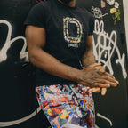 Vandal Paint Mesh Shorts