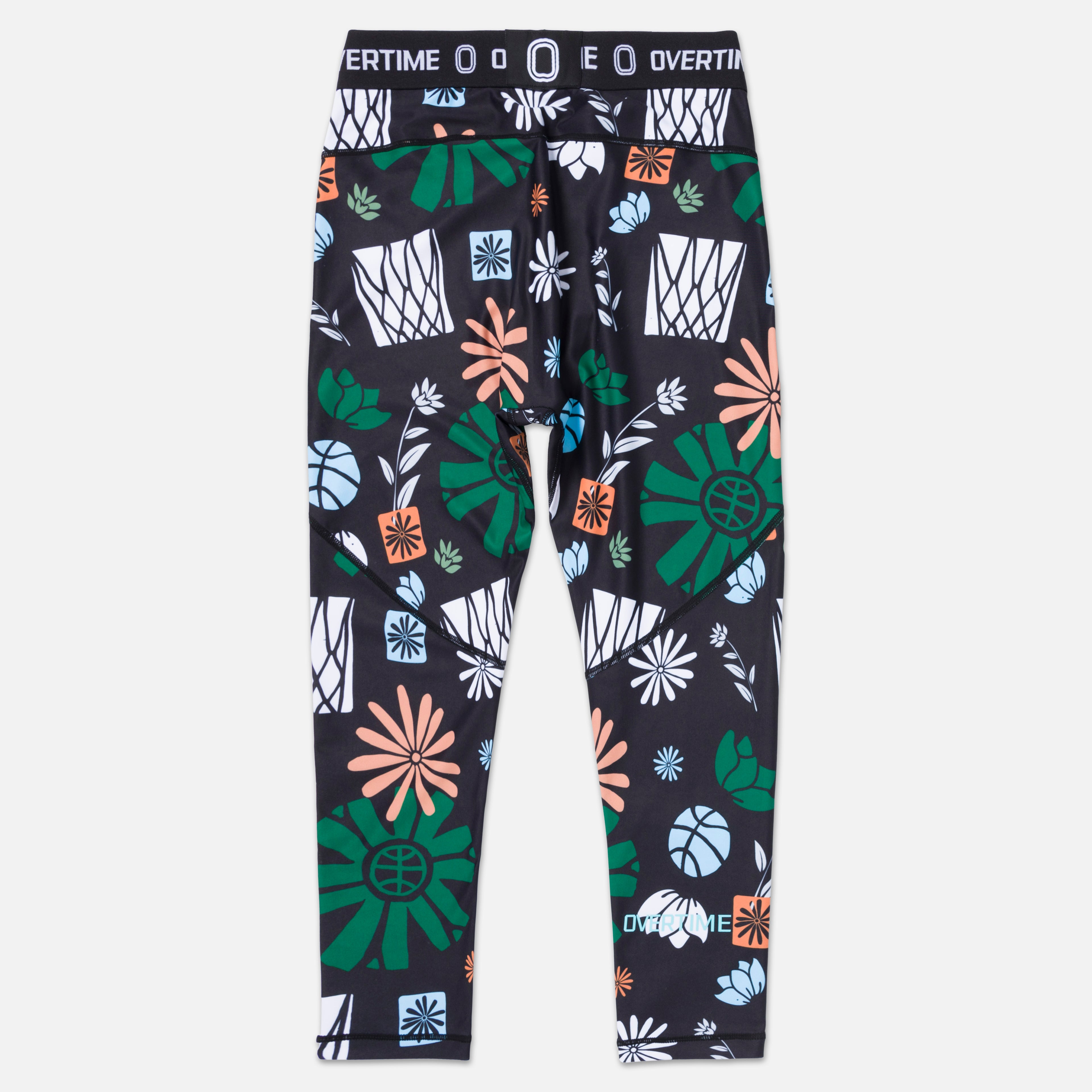 Kids Valid Pollen 3/4 Compression Tights