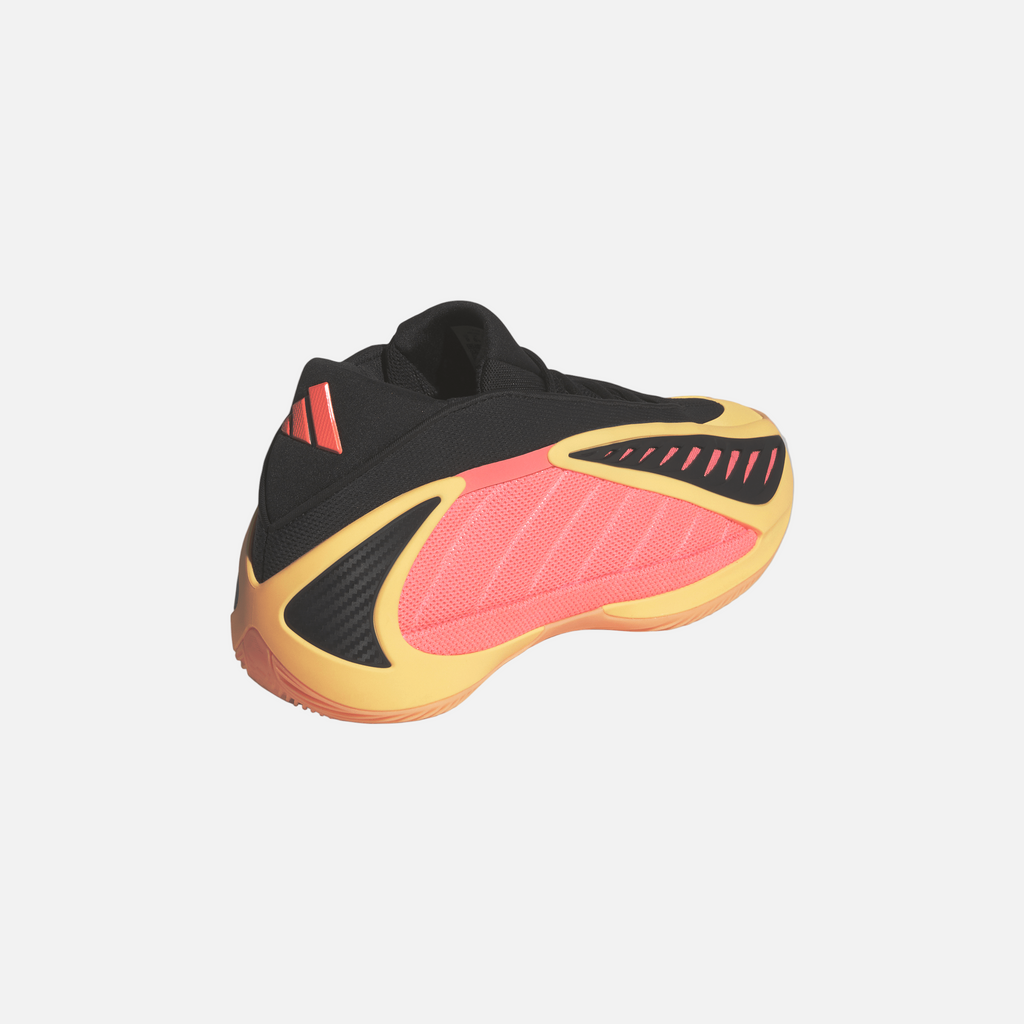 Kids Adidas Anthony Edwards 2 Acid Orange Basketball Sneakers