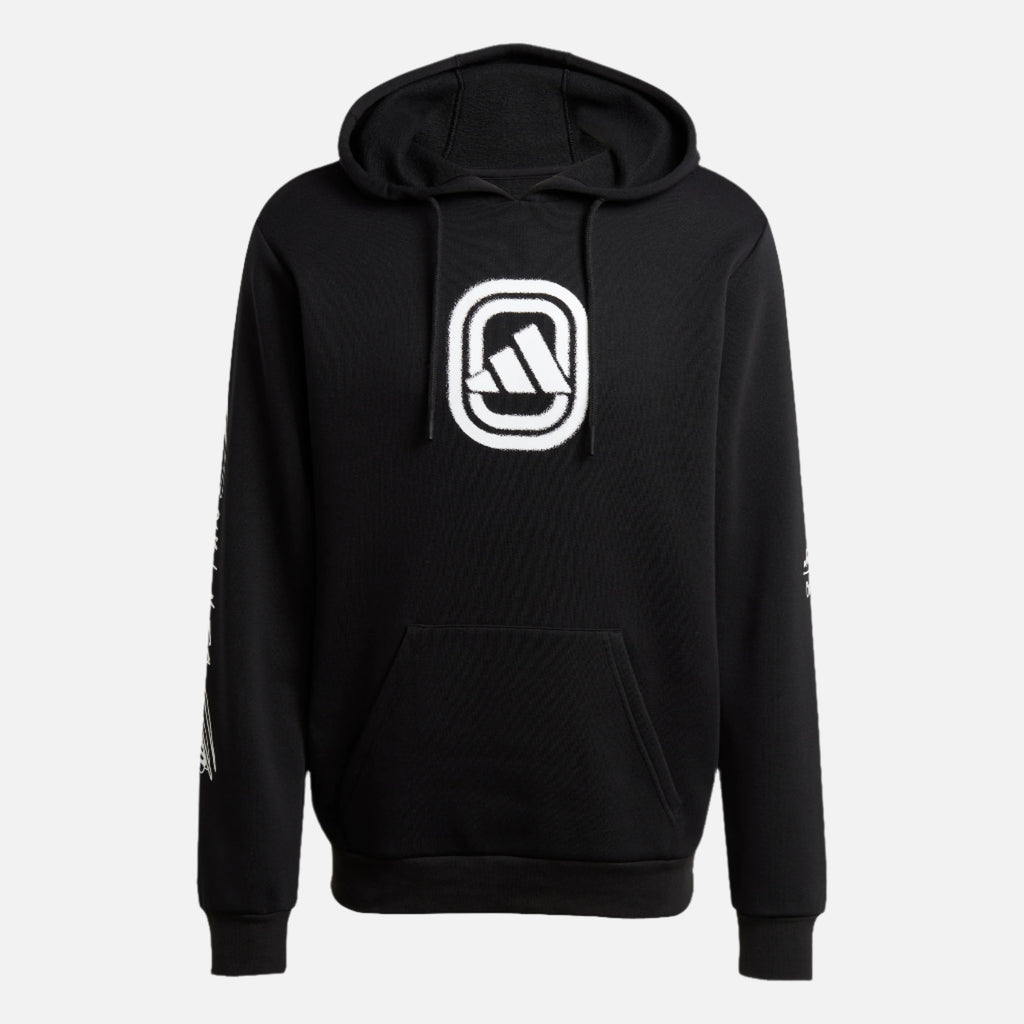 Overtime x adidas Don't Be A Fan Later Graphic Hoodie L / Black