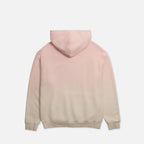 Pink and beige gradient hoodie