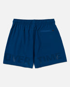 Blue shorts with "OVERTIME" logo