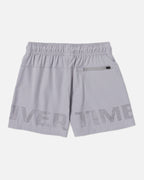 Grey shorts with "OVERTIME"