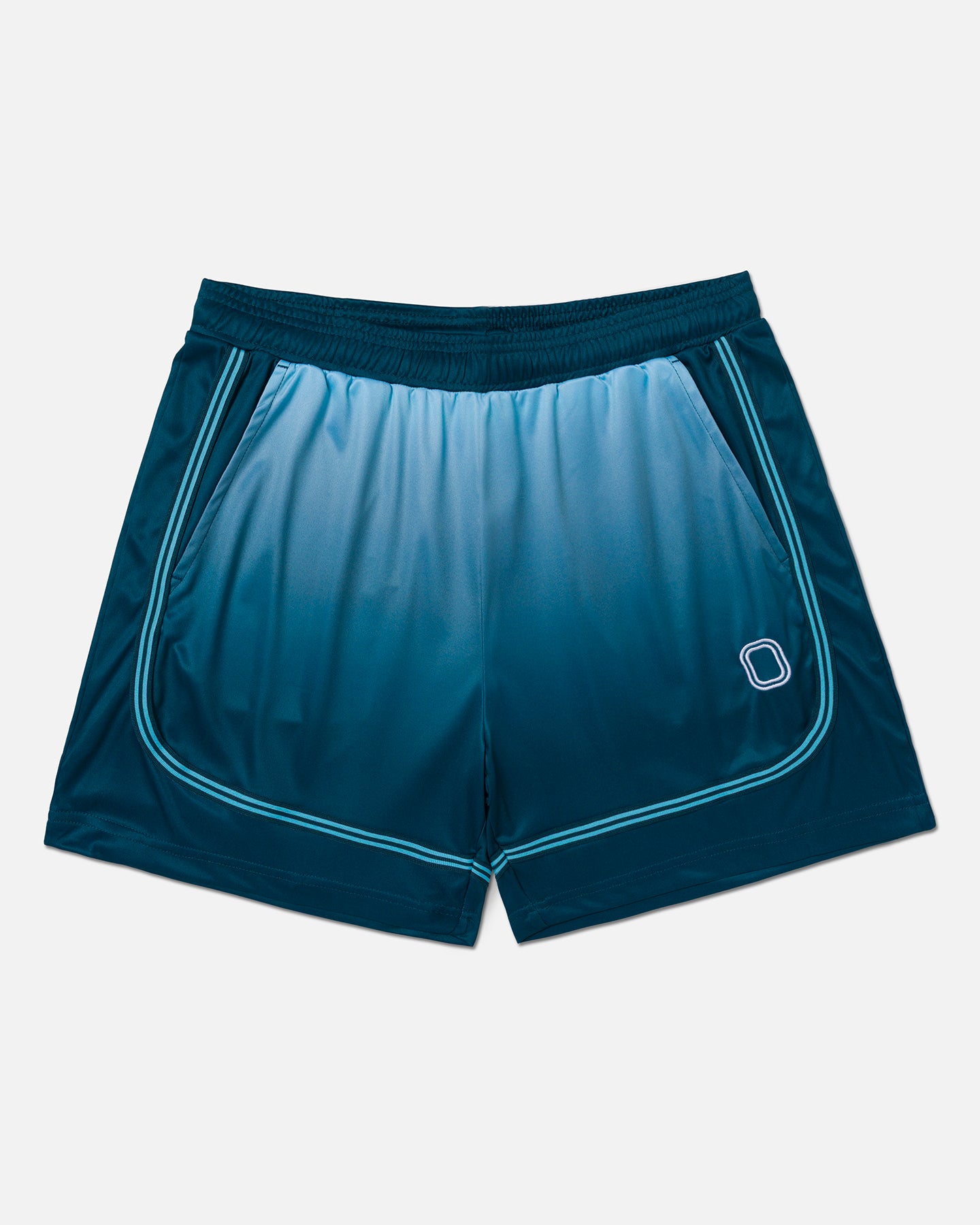 Photo of blue Overtime soccer shorts