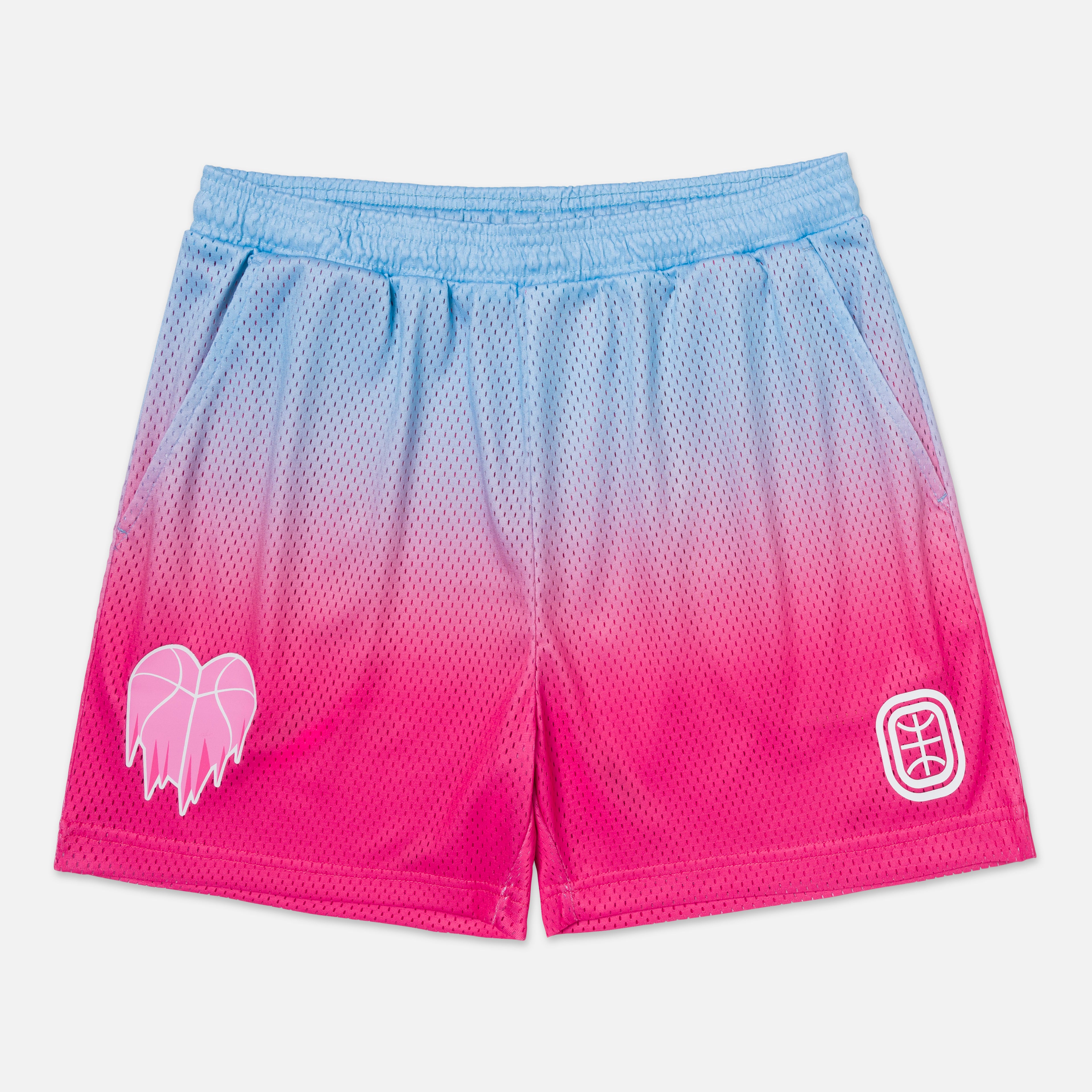 Cold Hearts Tie-Dye Shorts Shorts