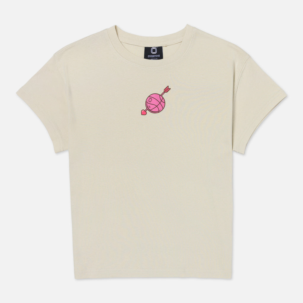 Women's I Love Basketball Tee