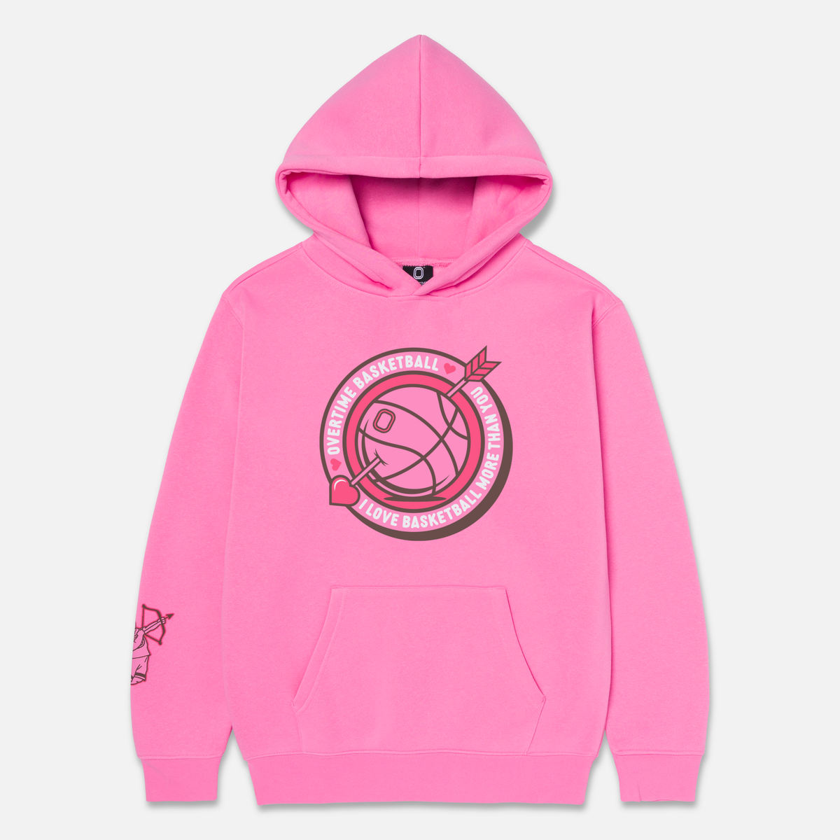 Kids I Love Basketball Hoodie â OVERTIME