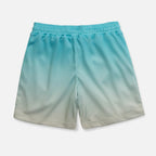 Gradient blue basketball shorts