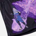 Kids OT | Naruto Sasuke Susanoo Mesh Shorts