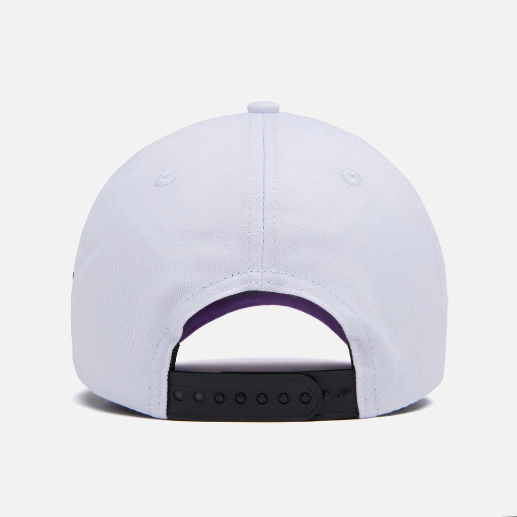 White hat with a black snapback
