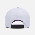 White hat with a black snapback