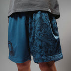 Floral Mesh Shorts