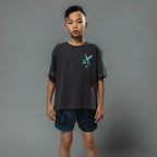 Kids Floral Mesh Shorts