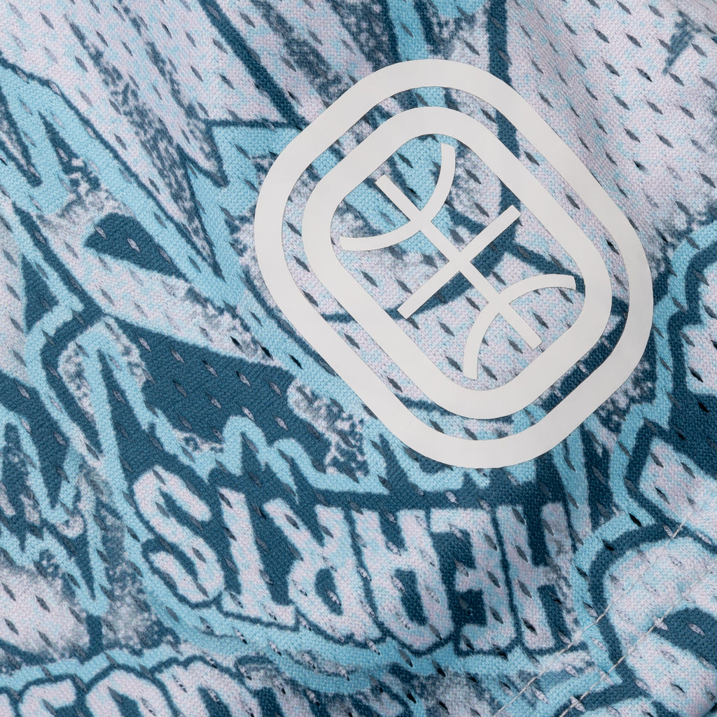 Cold Hearts Collage Shorts