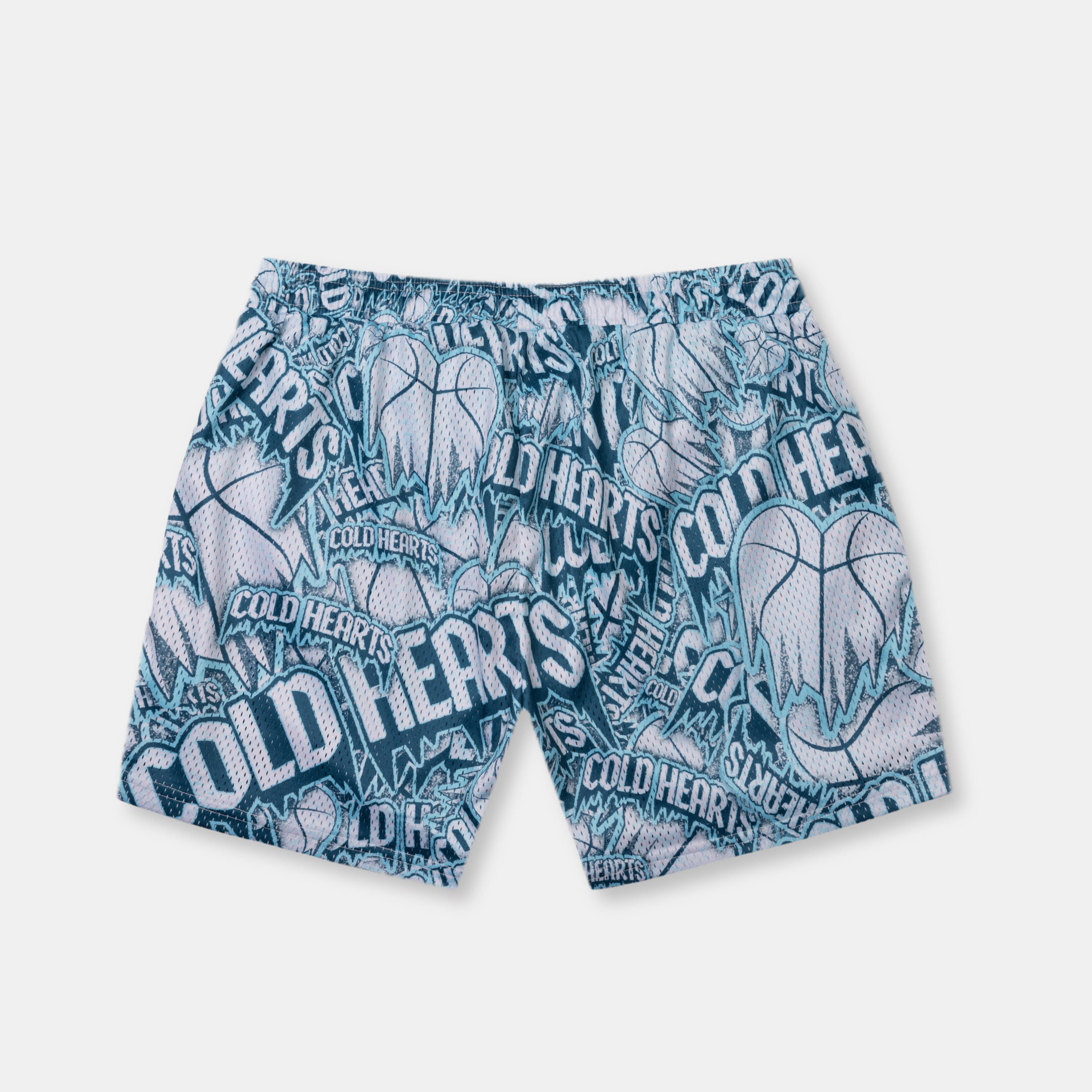 Cold Hearts Collage Shorts
