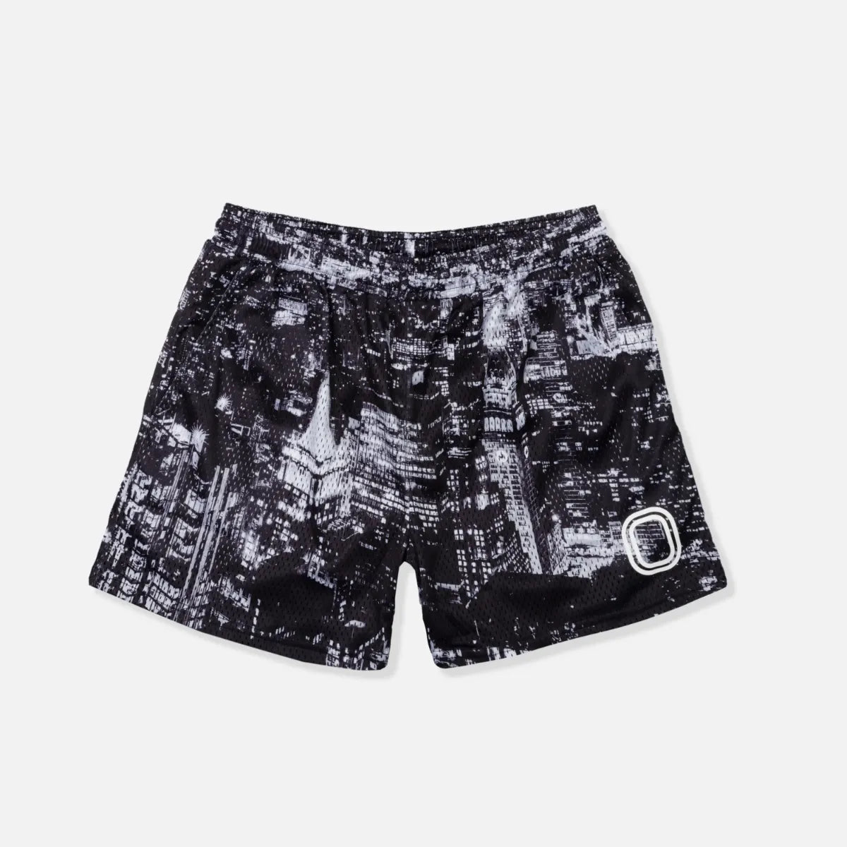 New York Eats Skyline Shorts