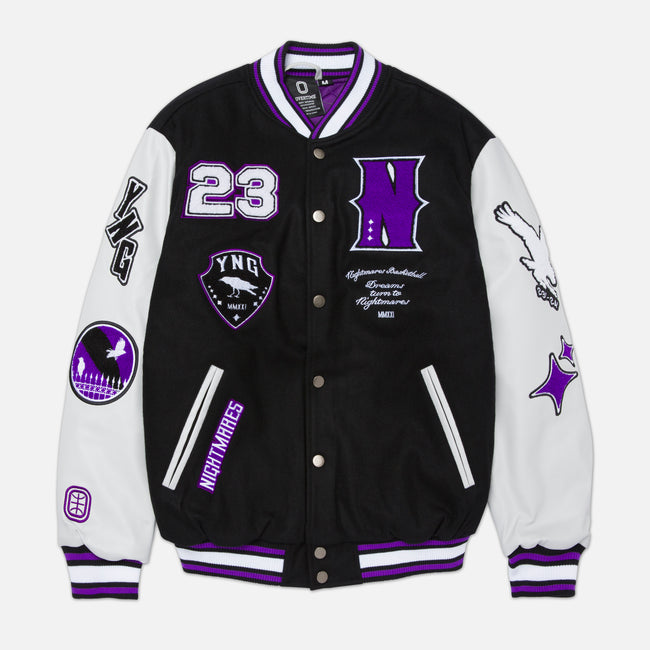 Nightmares Varsity Jacket – OVERTIME