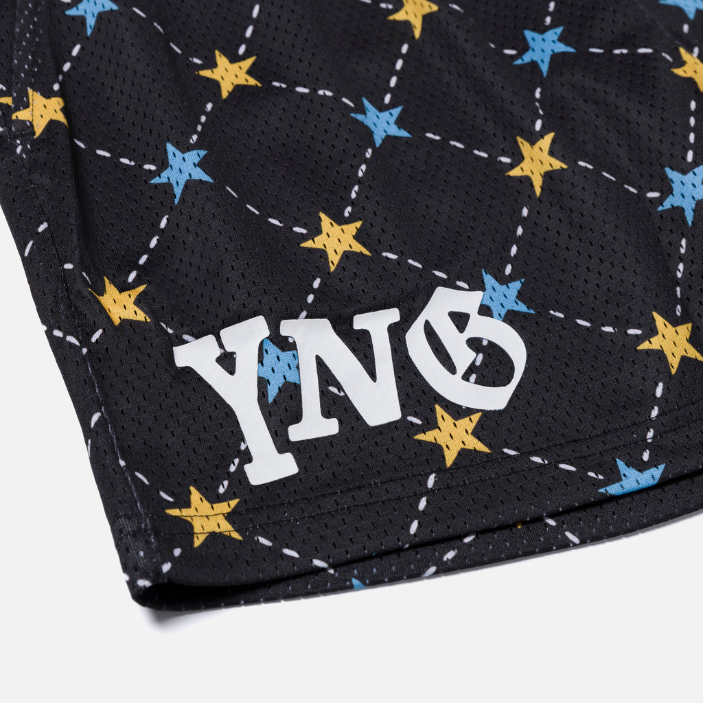 YNG Dreamerz Star Mesh Shorts