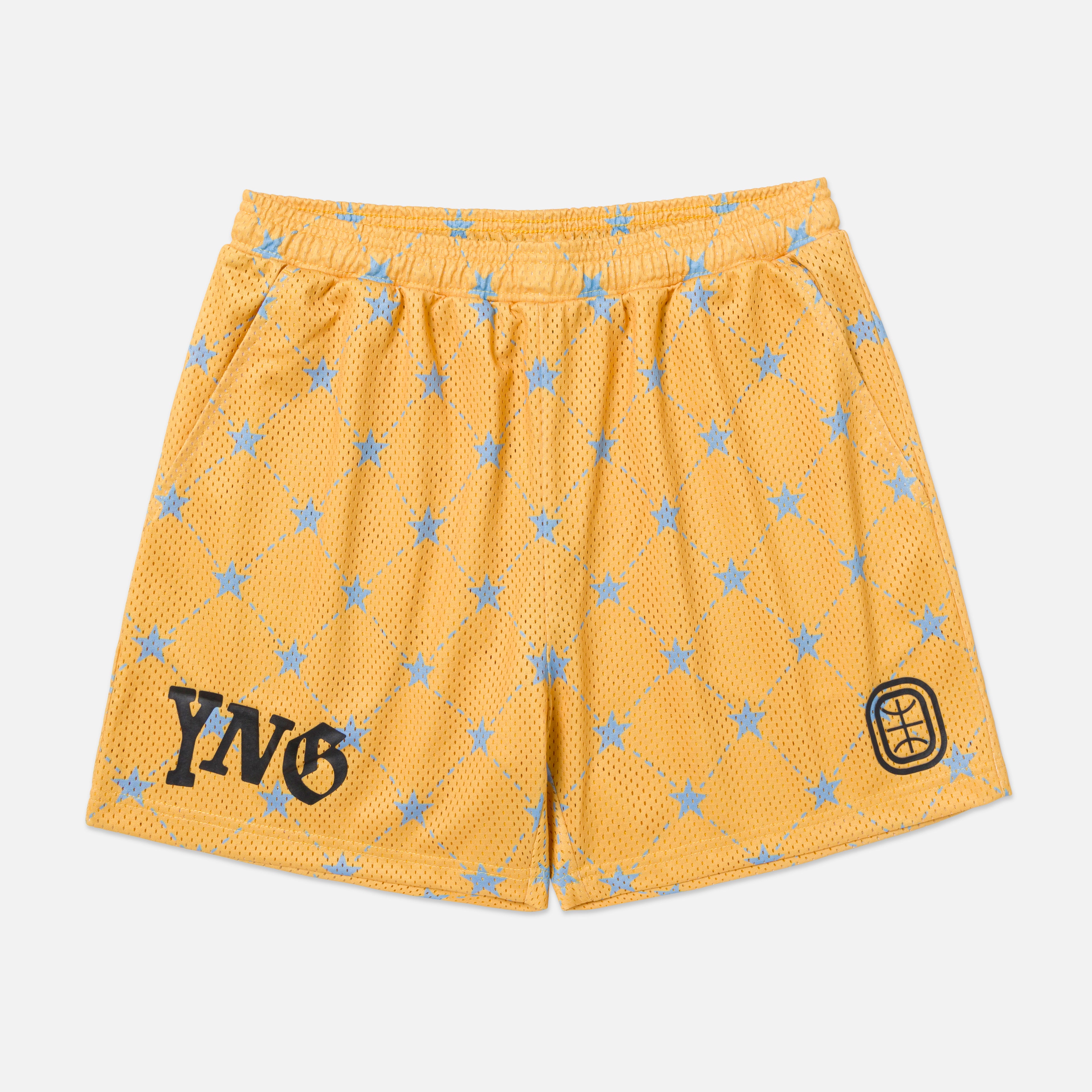 YNG Dreamerz Star Mesh Shorts