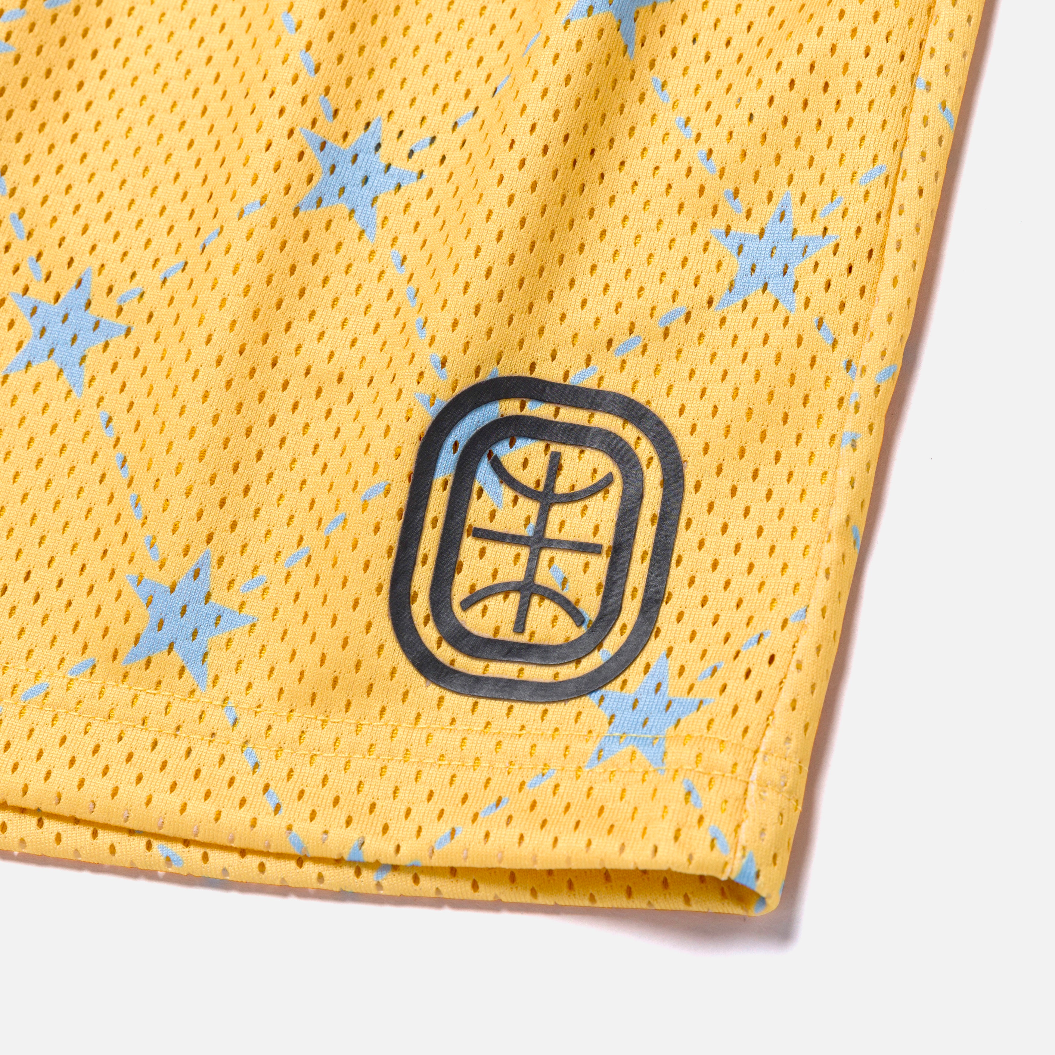 YNG Dreamerz Star Mesh Shorts