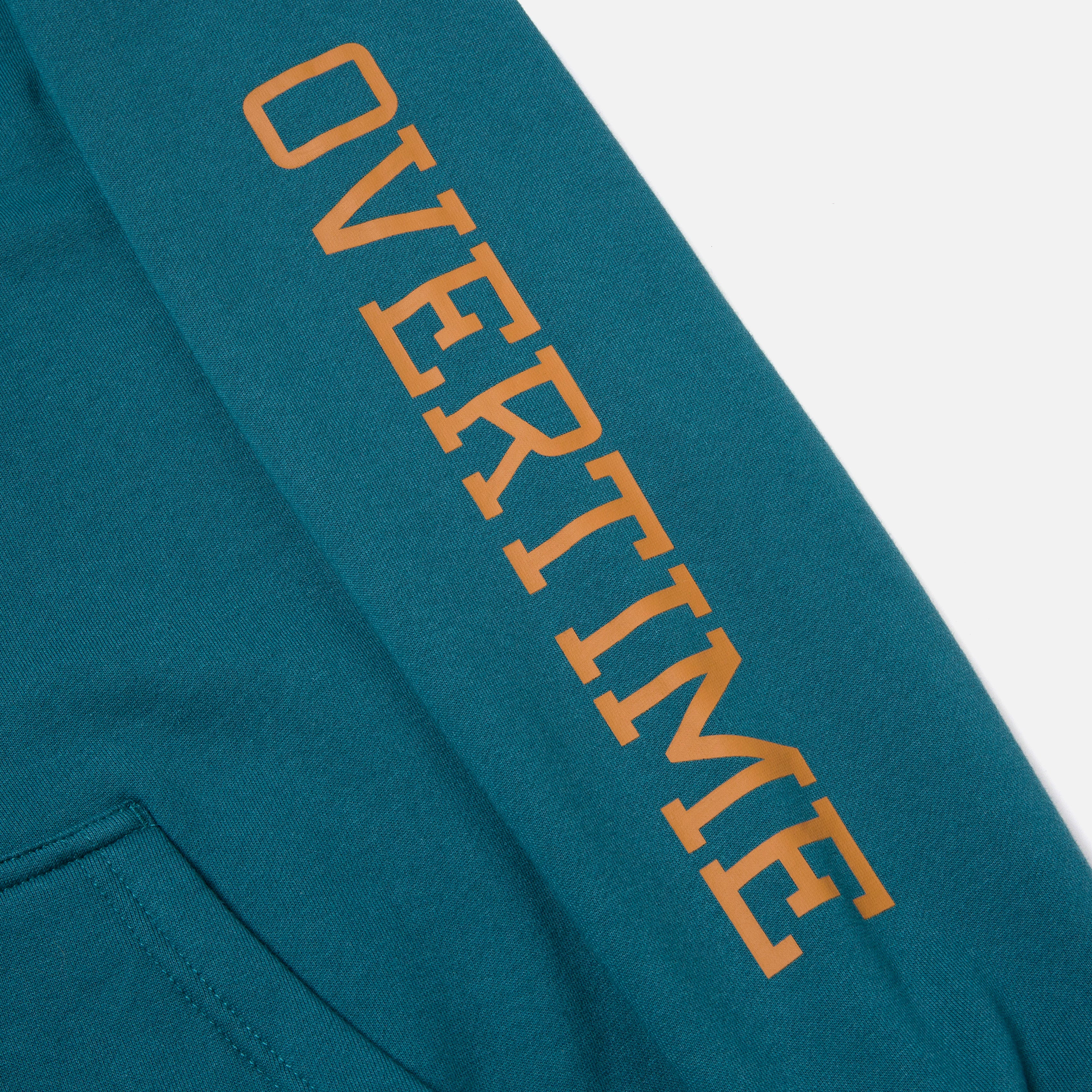 Overtime, Shirts, Rare Overtime Baby Blue Hoodie Size Xl