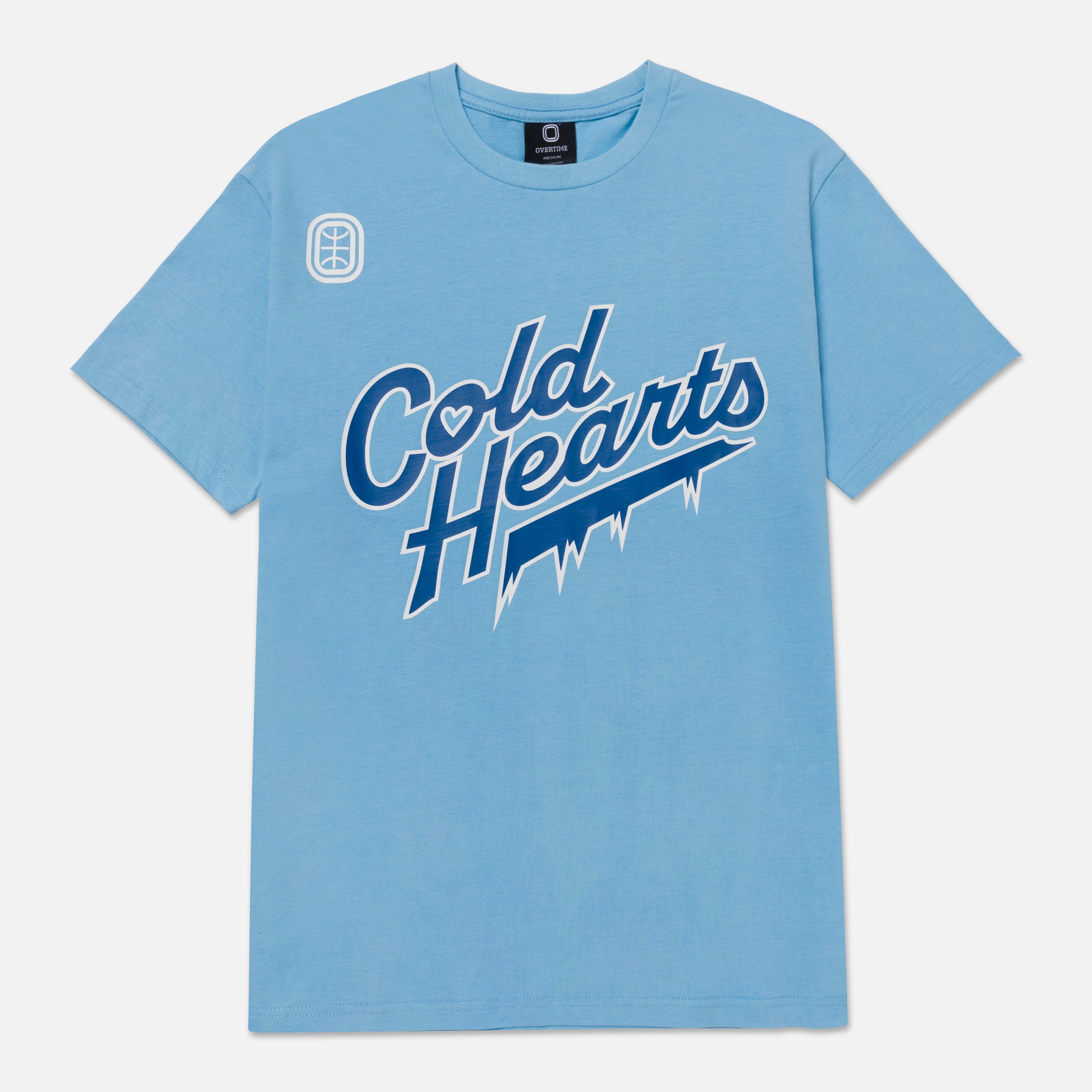 Kids Overtime Cold Hearts Script Tee – OVERTIME