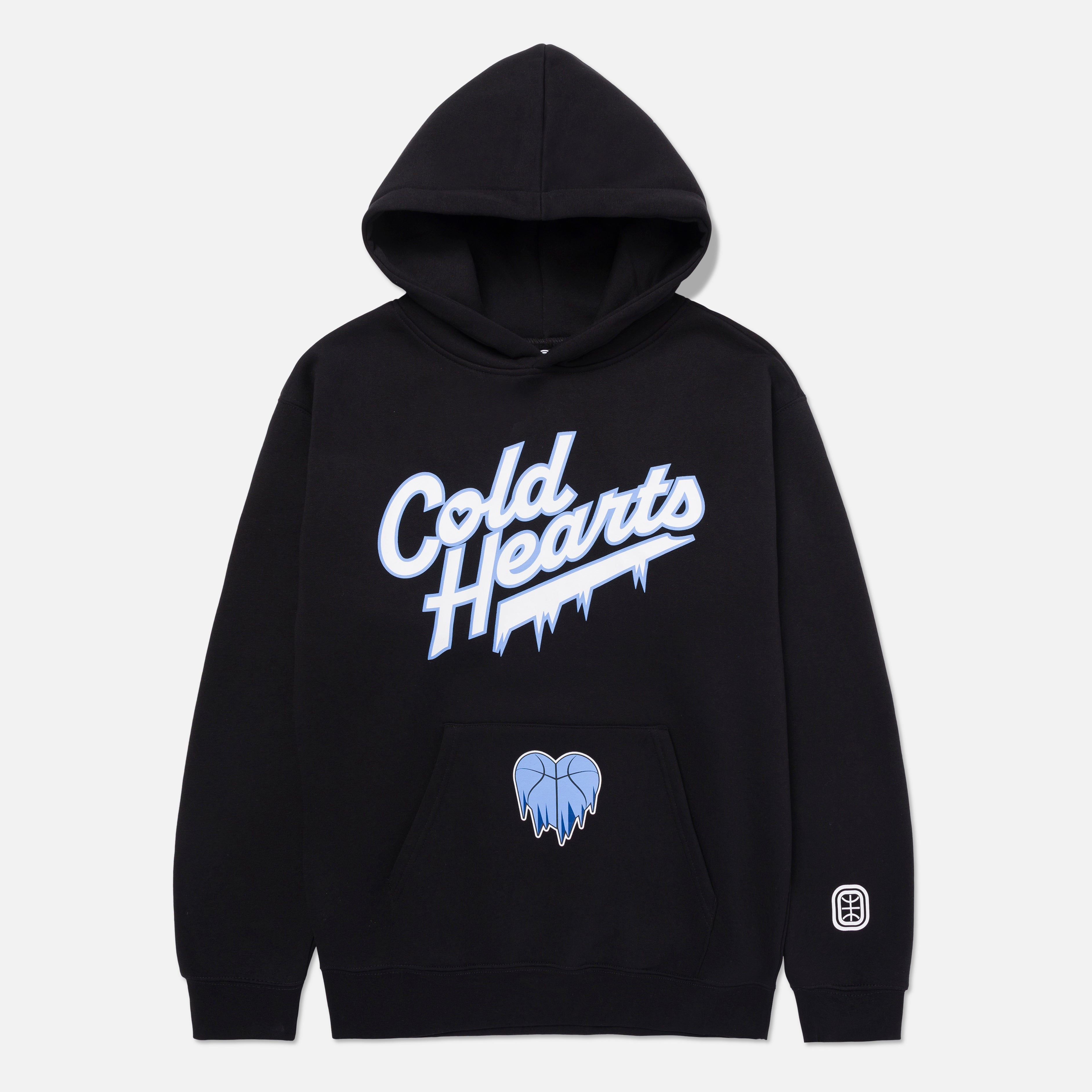 Cold Hearts Script Hoodie